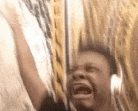 Singing Crying Boy With Fist Up Singing GIF