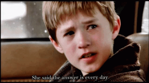 Sixth Sense Every Day GIF