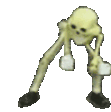 Skeleton Dance Sticker