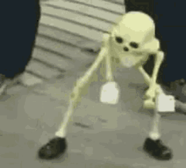 Skeleton Dancing GIF
