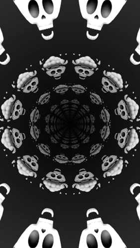 Skeleton Exploding Head Head Exploding GIF