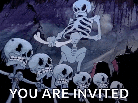 Skeleton Jams GIF