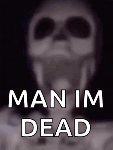 Skeleton Scared GIF
