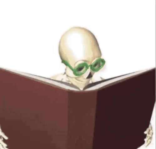 Skeleton Skeleton Read GIF