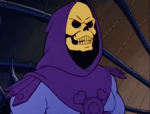 Skeletor Laughing GIF