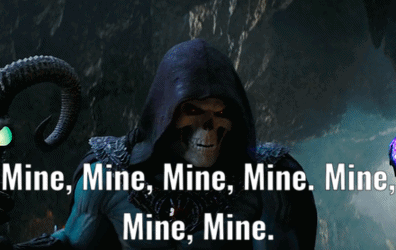 Skeletor Mine GIF