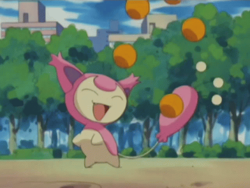 Skitty Juggling GIF