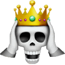 Skull King Sticker