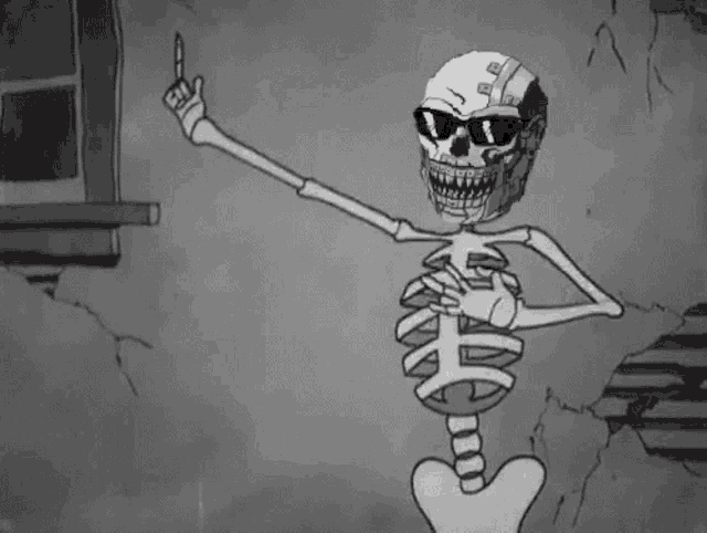 Skullbot GIF