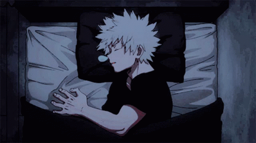 Sleepy Anime GIF