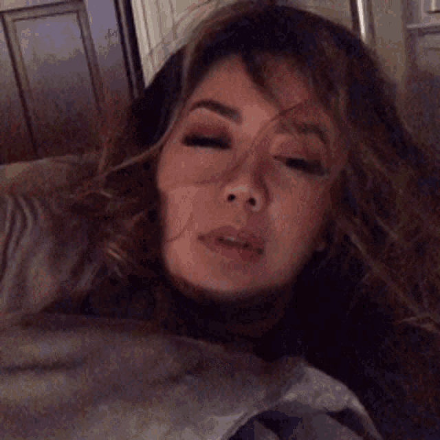 Sleepy Head Yawn GIF