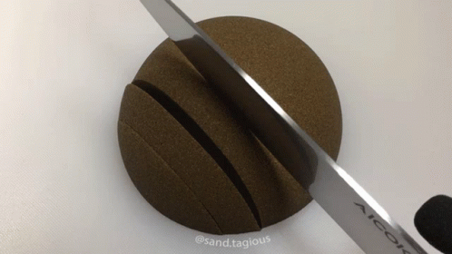 Slicing Sand Tagious GIF