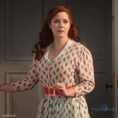 Smiling Giselle GIF