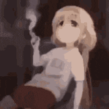 Smoking Smoking Anime GIF