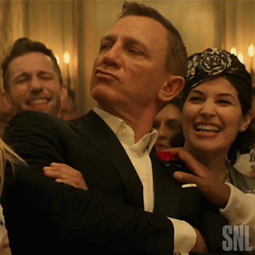 Smug Daniel Craig GIF