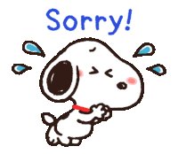 Snoopy Sticker