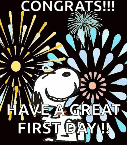 Snoopy Yay GIF