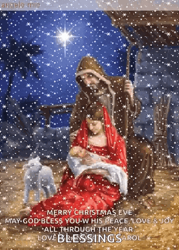Snow Baby Jesus GIF