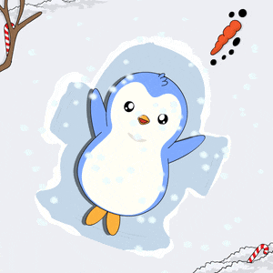 Snowy Snow Angels GIF
