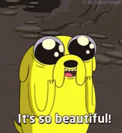 So Beautiful Jake The Dog GIF