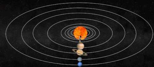 Solar System Galaxy GIF