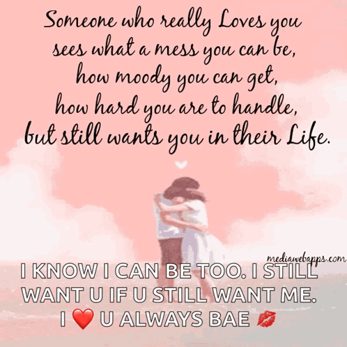 Someone Who Really Loves You What A Mess You Can Be GIF