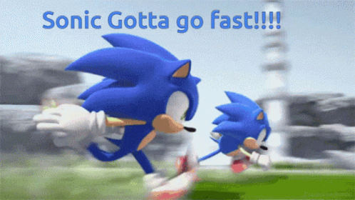 Sonic Modern And Classic Sonic GIF