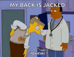 Sore Back Back Pain GIF