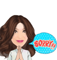 Sorry Im Sorry Sticker