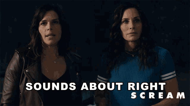Sounds About Right Gale Weathers GIF
