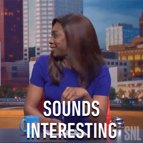 Sounds Interesting Cheryl Worth GIF