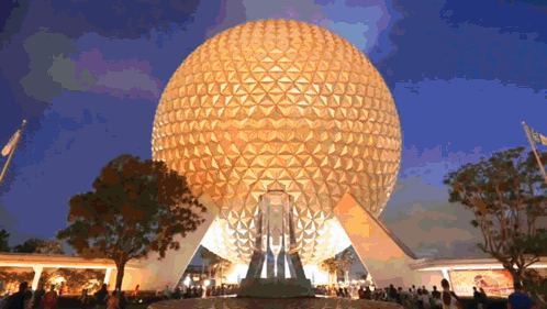 Spaceship Earth Show Epcot Center GIF