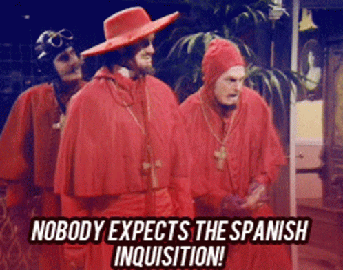 Spanish Inquisition GIF