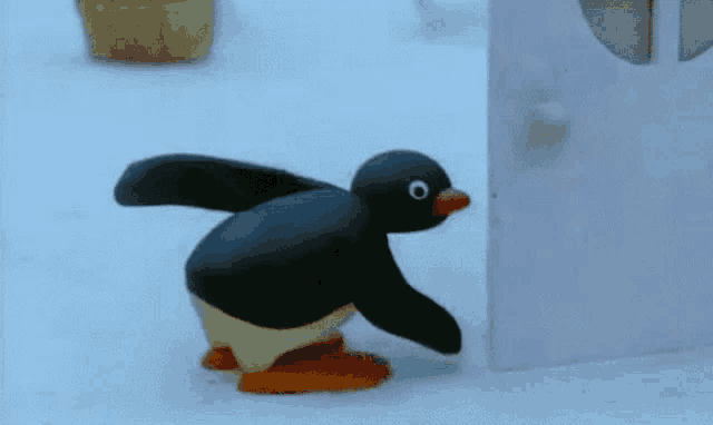 Spank Pingu GIF