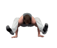 Spider Hops Spider Pose Sticker
