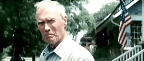 Spit Clint Eastwood GIF