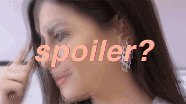 Spoiler No Spoilers GIF