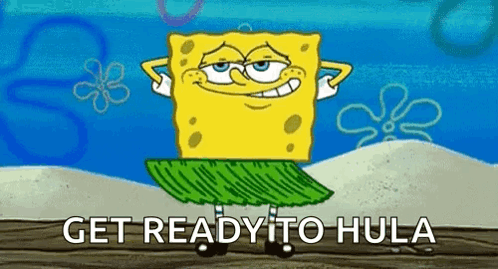 Spongebob Hula Dance GIF