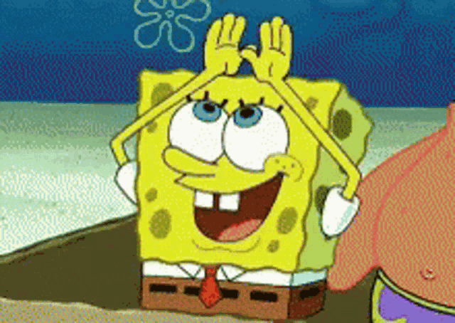 Spongebob Idgaf GIF