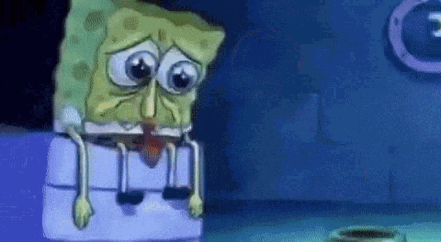 Spongebob Sad GIF