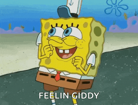Spongebob Squarepants Happy GIF