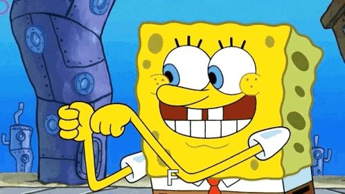 Spongebob Thumbsup GIF