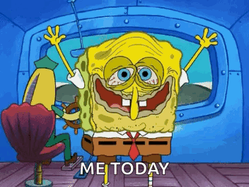 Spongebob Tired GIF