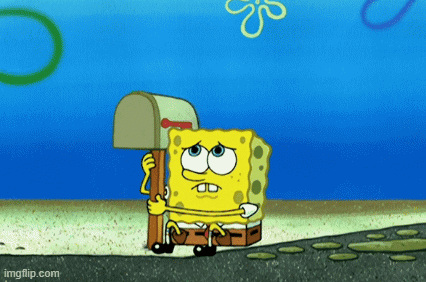 Spongebob Waiting GIF