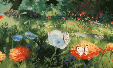 Spring Butterfly GIF