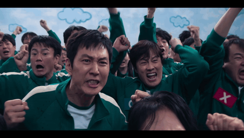 Squid Game Celebrate GIF