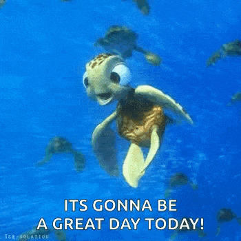 Squirt Swimming GIF