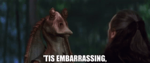 Star Wars Jar Jar Binks GIF