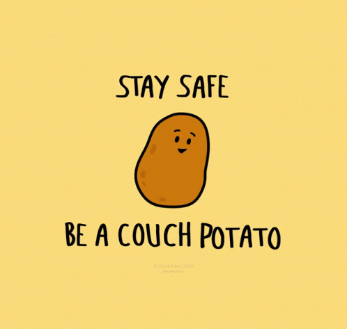 Stay Safe Stay Home GIF