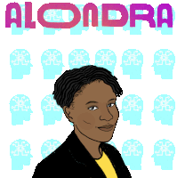 Stem Alondra Nelson Sticker
